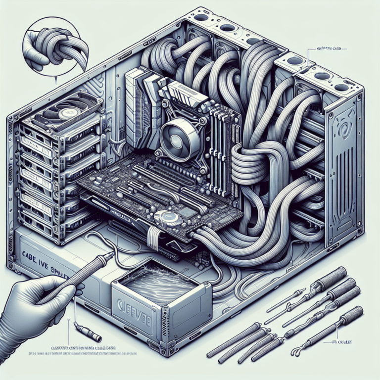 How to Install Sleeved Cables in Water-Cooled PCs