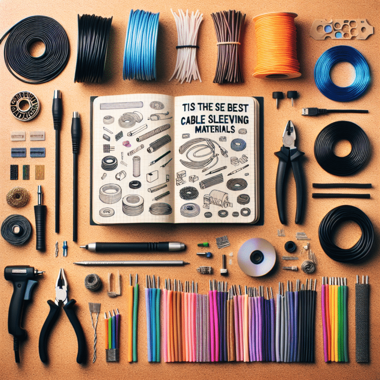 Beginners' Guide to the Best Cable Sleeving Materials