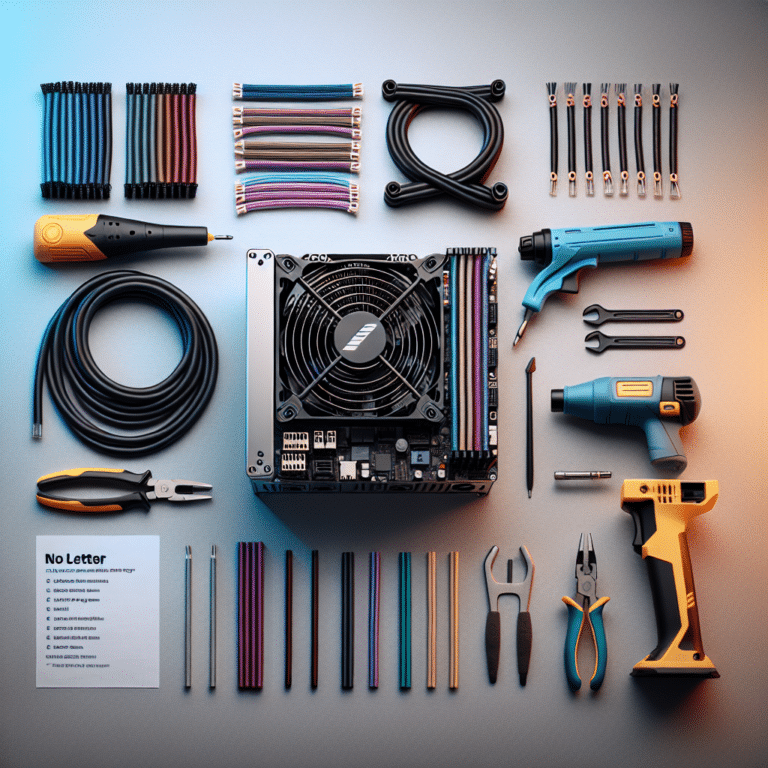  "Modular PSU Cable Sleeving: A Comprehensive How-To Guide
