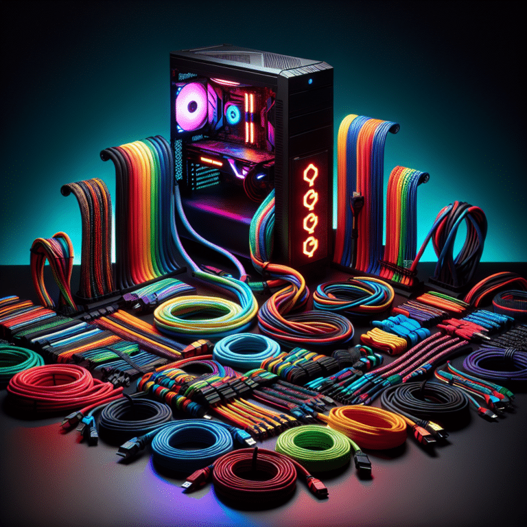 RGB Cable Sleeving Ideas for Gaming PCs