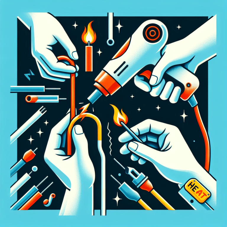 Using Heat Shrink Without Damaging Wires