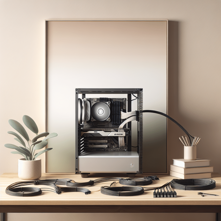 Minimalist Cable Management for Small Form Factor Builds