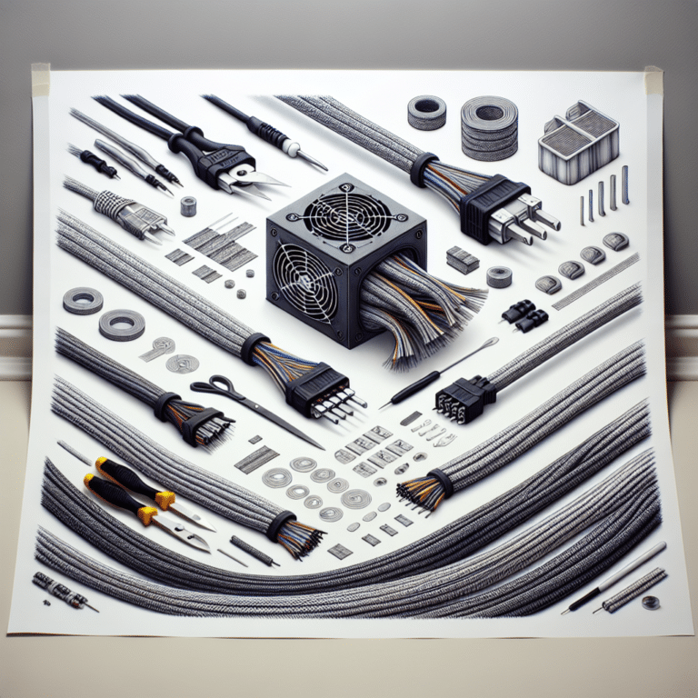  "Step-by-Step Guide to PSU Cable Sleeving