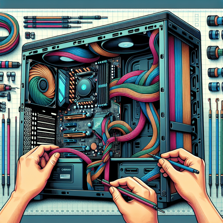 How to Install Sleeved Cables in Water-Cooled PCs