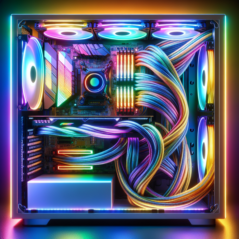 Using Sleeved Cables for RGB Coordination