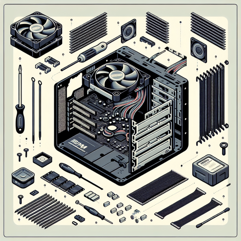 Building a Silent PC: Sleeving Tips Included