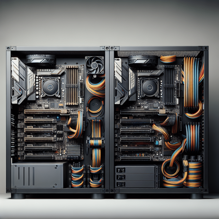 Achieving Clean Cable Management in ATX and Micro-ATX Builds