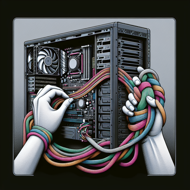 Building a Silent PC: Sleeving Tips Included