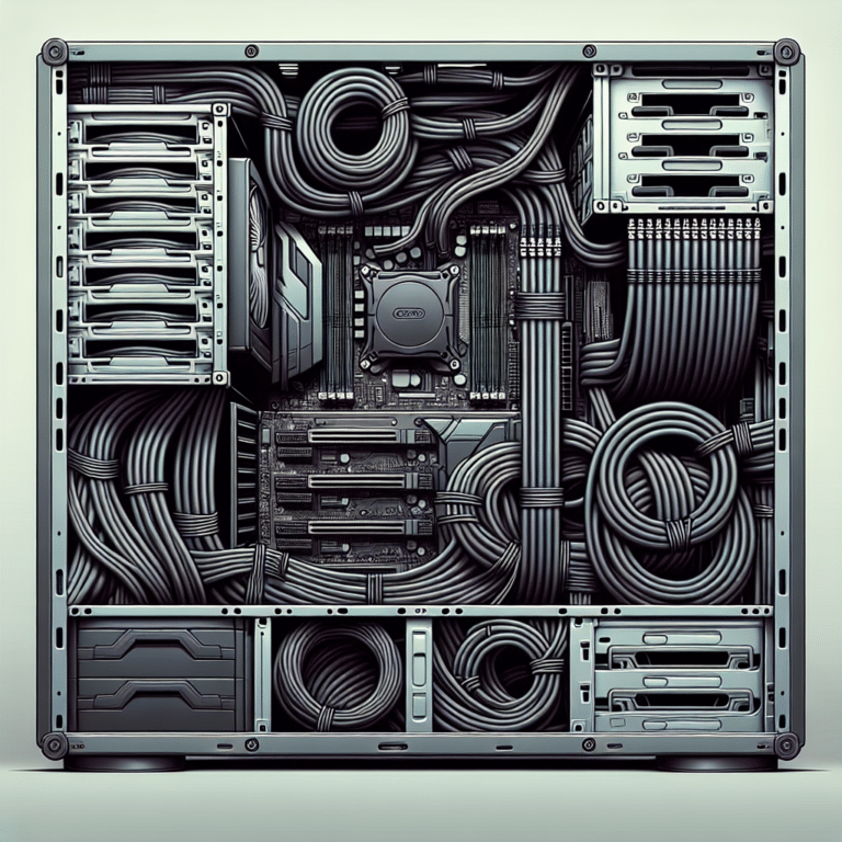 An Organized Build: Best Practices for Managing Sleeved Cables Inside Cases