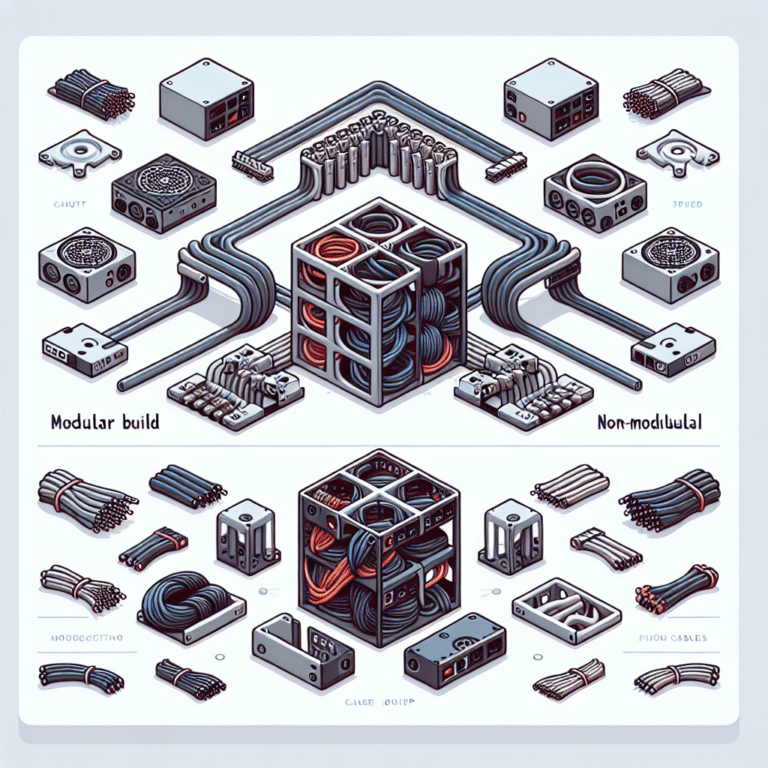 Comparing Modular vs. Non-Modular Builds for Cable Management