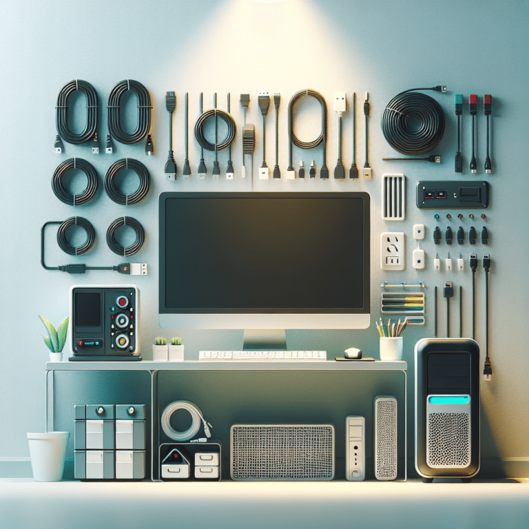 Achieving a Clean Look: Expert Tips for Professional-Level Cable Management".