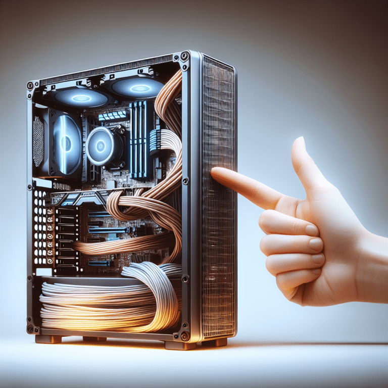 Minimalist Cable Management for Small Form Factor Builds