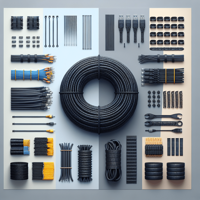 Comparing Nylon Sleeving with Other Cable Management Solutions