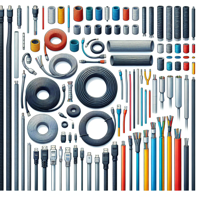 Understanding the Different Types of Cable Sleeving Materials