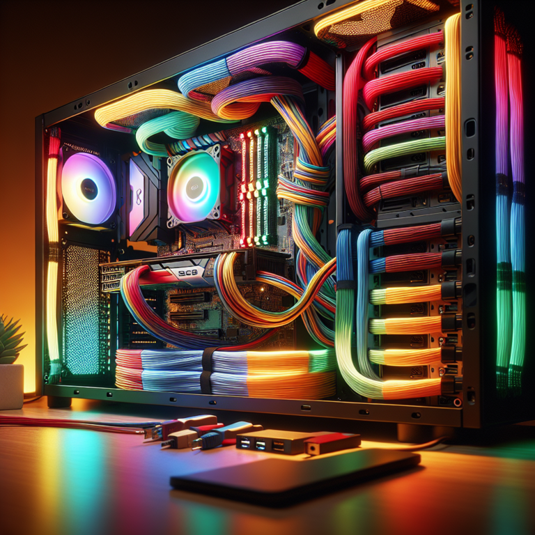 Using Sleeved Cables for RGB Coordination