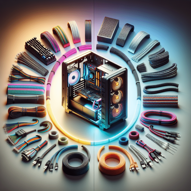 Choosing the Best Sleeving Material for Your PC Build